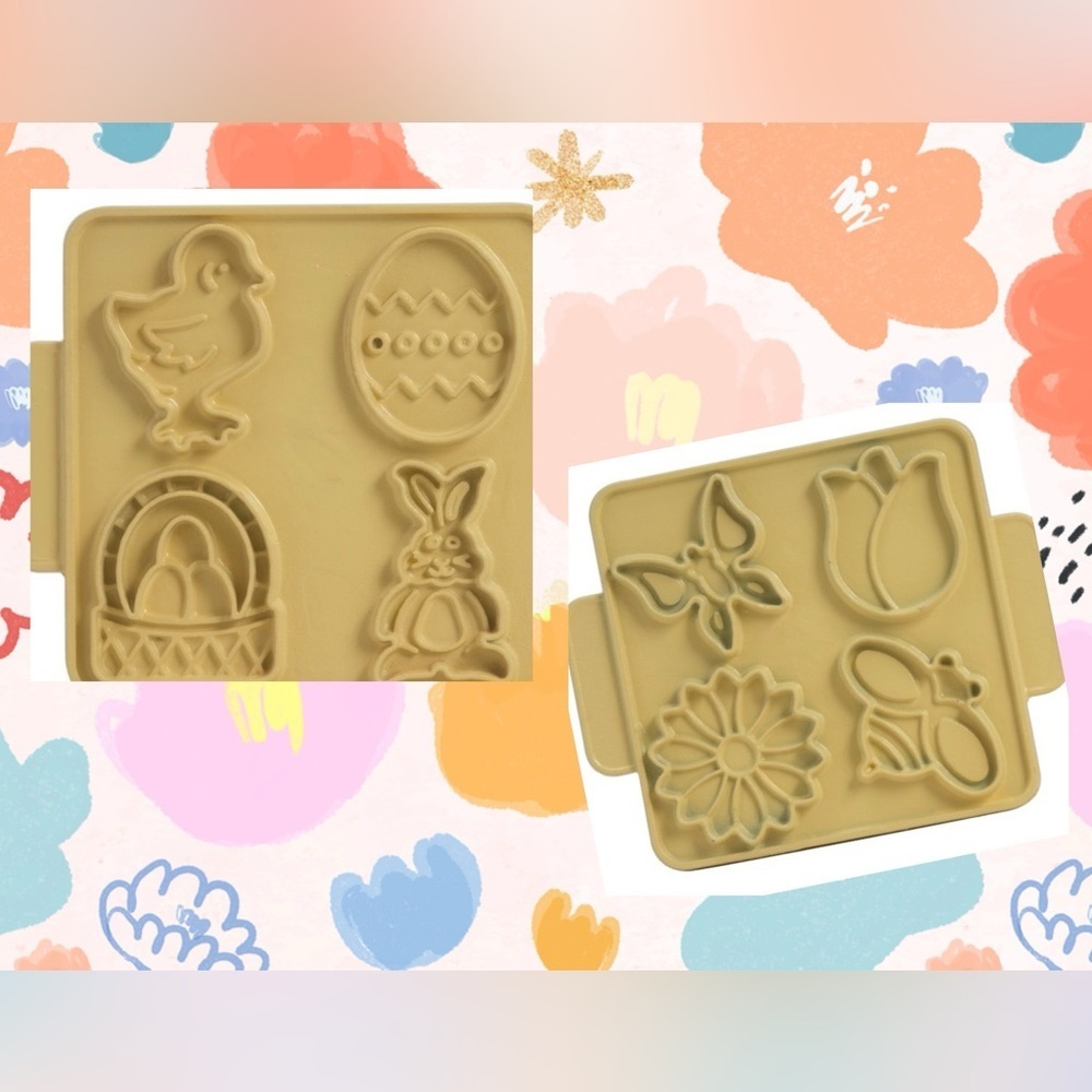 NORDIC WARE Cookie Cutter Spring 8 shapes (4 per side) - Picture 2 of 6